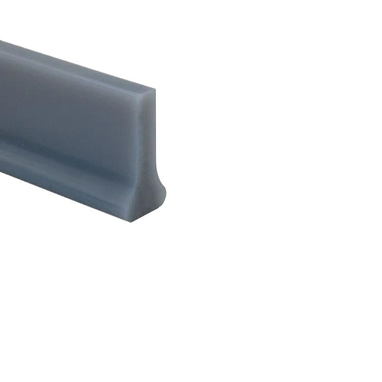 YYLUOYANG Copete Encimera Cocina Tira Impermeable for separación de Humedad y sequedad, Sello Autoadhesivo de Silicona, Barrera for Suelos húmedos. Barrera Agua Ducha(Gray,0.5m)