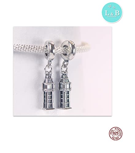 Berloque I LOVE LONDRES em Prata 925