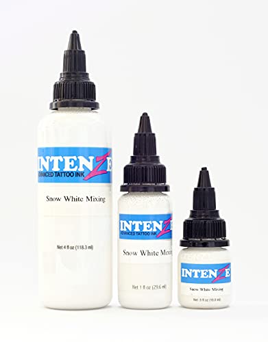 Intenze Snow White Mixing Tattoo Ink 1Oz #TOP2
