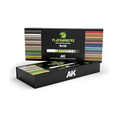 AK Interactive PLAYMARKERS SPECIAL BOX AKM150 Full Range (34x)