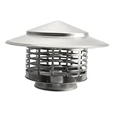 Fácil instalación: la cubierta para chimenea con base fija está diseñada para montar tuberías, instalación sencilla sin necesidad de herramientas. Ya sea una estufa de leña, una estufa de aceite o una estufa al aire libre, nuestra tapa para chimenea asegura una descarga suave.