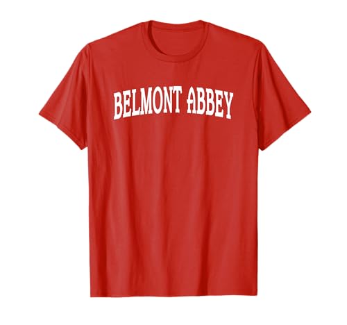 Belmont Abbey College Crusaders School Name Arch T-Shirt