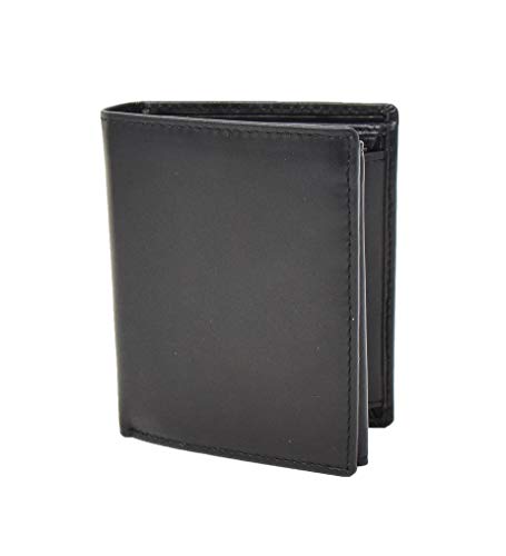 Portefeuille cuir homme bifold AL03 marron noir idée cadeau idéale