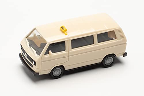 herpa 097048 Volkswagen VW T3 Bus Taxi Modelo Coche Miniatura Modelo Pequeño Modelo Coleccionable Detallado, Multicolor