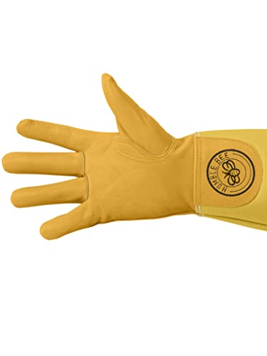 Humble Bee 113 Cowhide Beekeeping Gloves With Reinforced Cuffs #TOP2