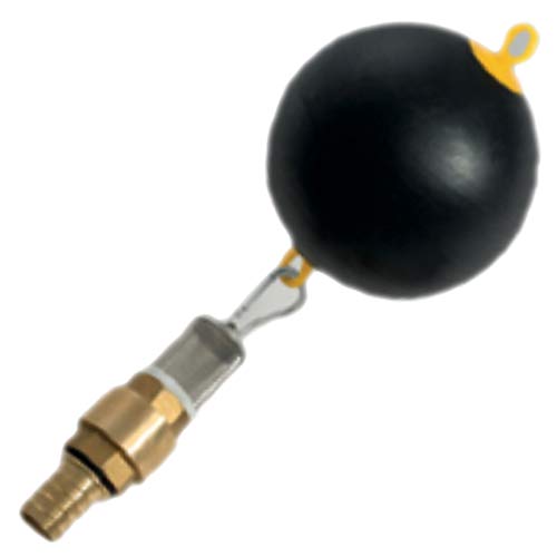 Schwimmender Ansaugfilter mit Filter - 1 Zoll Schlauchtülle (ca.25mm) und 35mm Filter Durchmesser