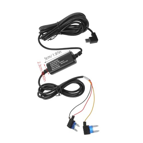 Cable Tipo C Mobestech de 3 hilos para alimentación estable de cámaras de coche 2