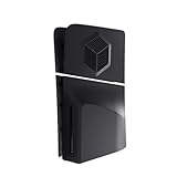 PALUMMA Replacement Console Faceplate for PS5 Slim UHD Console, ABS, Black