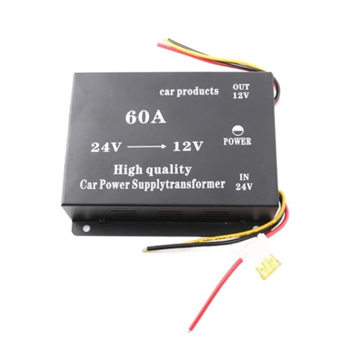 Convertisseur 24V 12V 60A réducteur de tension haute efficacité sonore