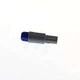 HangTon 1P Medical Plastic Circular Push-Pull Connector Male Plug PAG Blue Grey 2pcs (6 Pin, Plug)