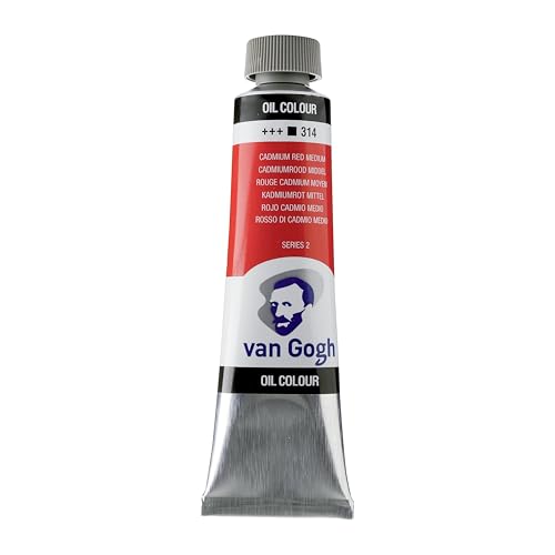 Van Gogh Aceite DE Pintura CAD Rojo MD, Naranja, 25 Mililitros, 40