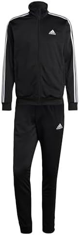 adidas Men's Basic 3-Stripes Tricot Track Suit