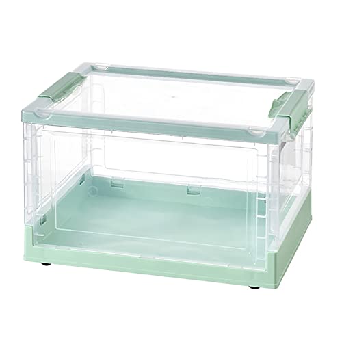 WANGLXST Aufbewahrungsbox mit Deckel Aufbewahrungswürfel Faltbare Zusammenklappbare Spielzeug-aufbewahrungsbox, Langlebige Platzsparende, F Cover