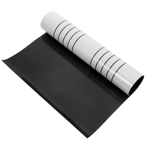 OUNONA Pizarra Magnética de Borrado en Seco Pentagrama Portátil Multifuncional para Enseñanza Musical en Casa y Aula