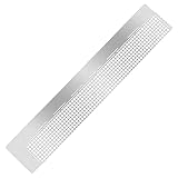 El mejor regalo: el kit de regla de acero inoxidable es el mejor regalo para cualquier nivel de los principiantes, artistas y artesanos de pintura de diamantes. Con la ayuda de este gobernante, la pintura de diamantes se vuelve fácil y divertida.