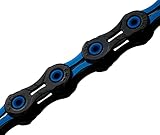 114 links KMC X10SL DLC - Cadena para Bicicleta, 10 velocidades