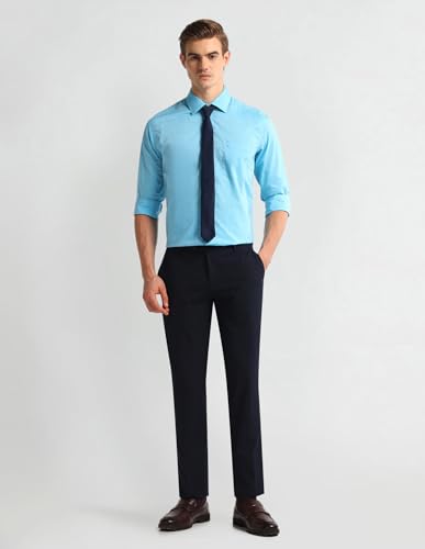 Image of Arrow Men's Solid Slim Fit Shirt