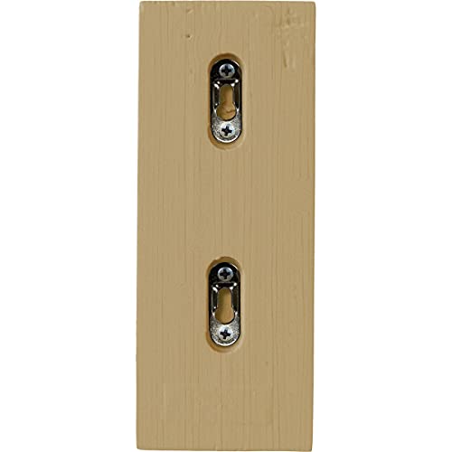 Ekena Millwork CORW04X05X10DIAL Diane Recessed Wood Corbels, 4"W X 5"D X 10"H, Alder thumb #3