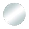 Rayher 46453000 spiegelplaat rond om zelf vorm te geven en te decoreren, spiegelborden voor tafeldecoratie, 20 cm…