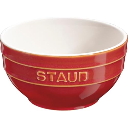 Tazón cerámico STAUB cobre 14 cm vintage miniatura 1