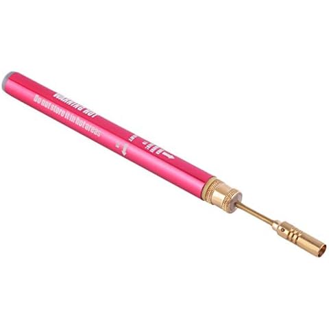 Gelentea Schweißbrenner, kleine Luftbrenner, Stift-Typ, kleine Sprühlampe, Feuerwerkzeug Cover