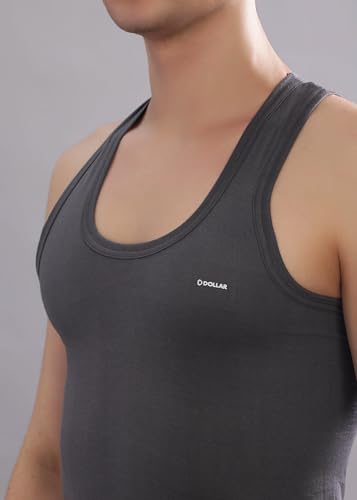 Image of Dollar Bigboss Men's Solid Regular Fit Vest