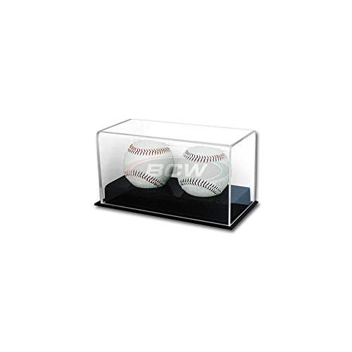 BCW 1-AD12-2 Acrylic Double Baseball Display