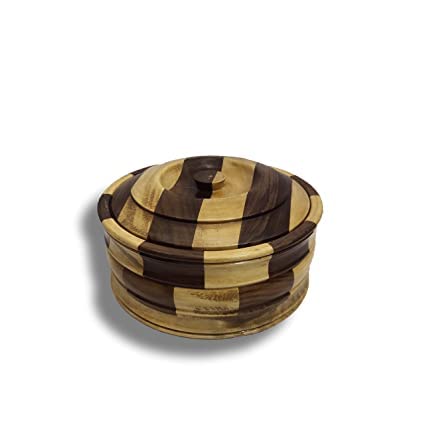 ALBANIO Casserole Wooden hot Box Set for Kitchen | chapati Box Food ...