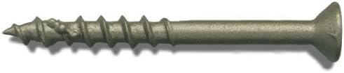 5000410 No. 8 x 2 in. Square Countersink Head DuracoatXT Steel Exterior Wood Screw44; 7.5 lbs - Pack of 1000