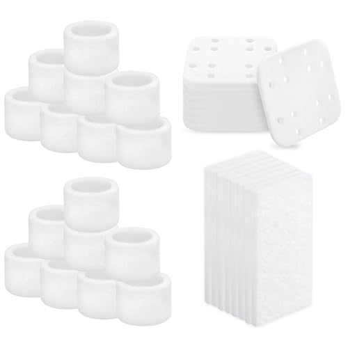DerBlue 32pcs Top Fill Humidifier Replacement Filters Compatible with LEVOIT Classic160, Dual150, Dual200S, Classic300(S), LV600S, OasisMist450S, Superior6000S,Humidifier Replacement Part