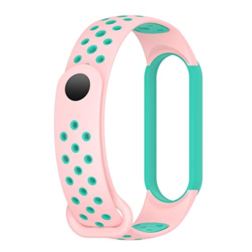 CeFurisy Pulseira de substituição de pulseira de silicone macio compatível com Xiaomi Mi Band 7 puls