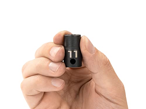 Image of TEKTON 3 /8 Inch Drive x 11 mm Shallow 12-Point Impact Socket | SID12311