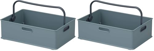 �T���J �C���{�b�N�X�g�[�g ���[�{�b�N�X M�T�C�Y �O���[ (��38.9x���s26.6x����12cm) �J���[�{�b�N�X�ɂ҂�����t�B�b�g �܂肽���߂�n���h���t�� �ςݏd�ˉ\ ������� �����o�� ���{�� ���[�P�[�X squ+ ITO-MGY ���{�� (×