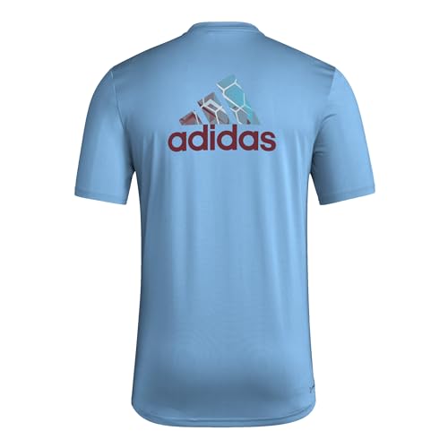 Image of adidas Men's Inter Miami CF Local Pop Short Sleeve Pre-Game T-Shirt