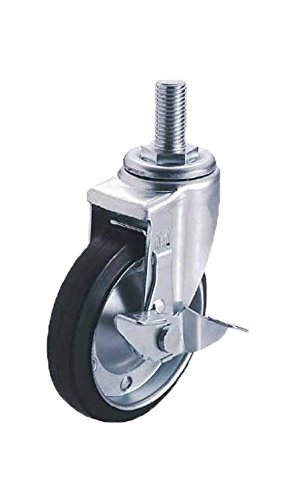 ���[�G�C�L���X�^�[�FSJ�V���[�Y SJT-S�^ ���݃L���X�^�[ �X�g�b�p�[�t �S��(�|�z�C��)�� �ԗ֌a��100 �l�W��M20×40 �s�b�`2.5 ���[�J�[�^���FSJT-100WS-P,M20×40