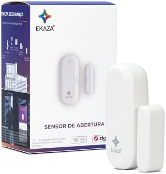 EKAZA Sensor de Abertura de Portas e Janelas Inteligente, Zigbee ...