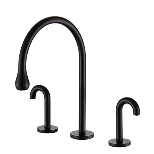 Grifo de lavabo bimando para actualizar el baño familiar con agua fría y caliente