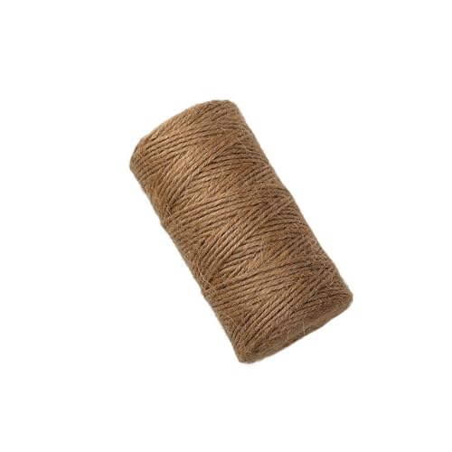 Cuerda de yute de 2mm con trenzado antiguo y textura suave para artesanía y diseño retro 2