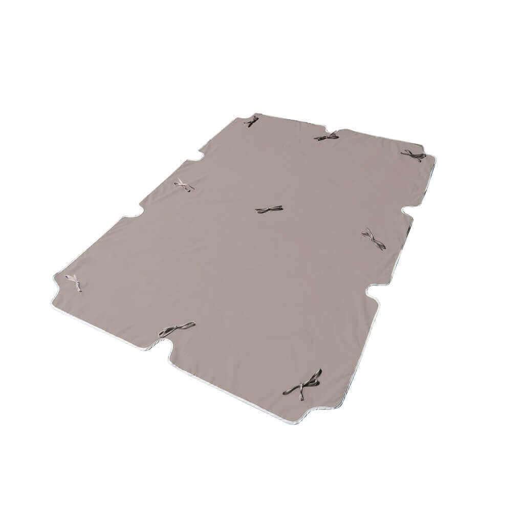 Telo di ricambio per dondolo da giardino 2 posti in poliestere idrorepellente 165x112x1h cm - Tan