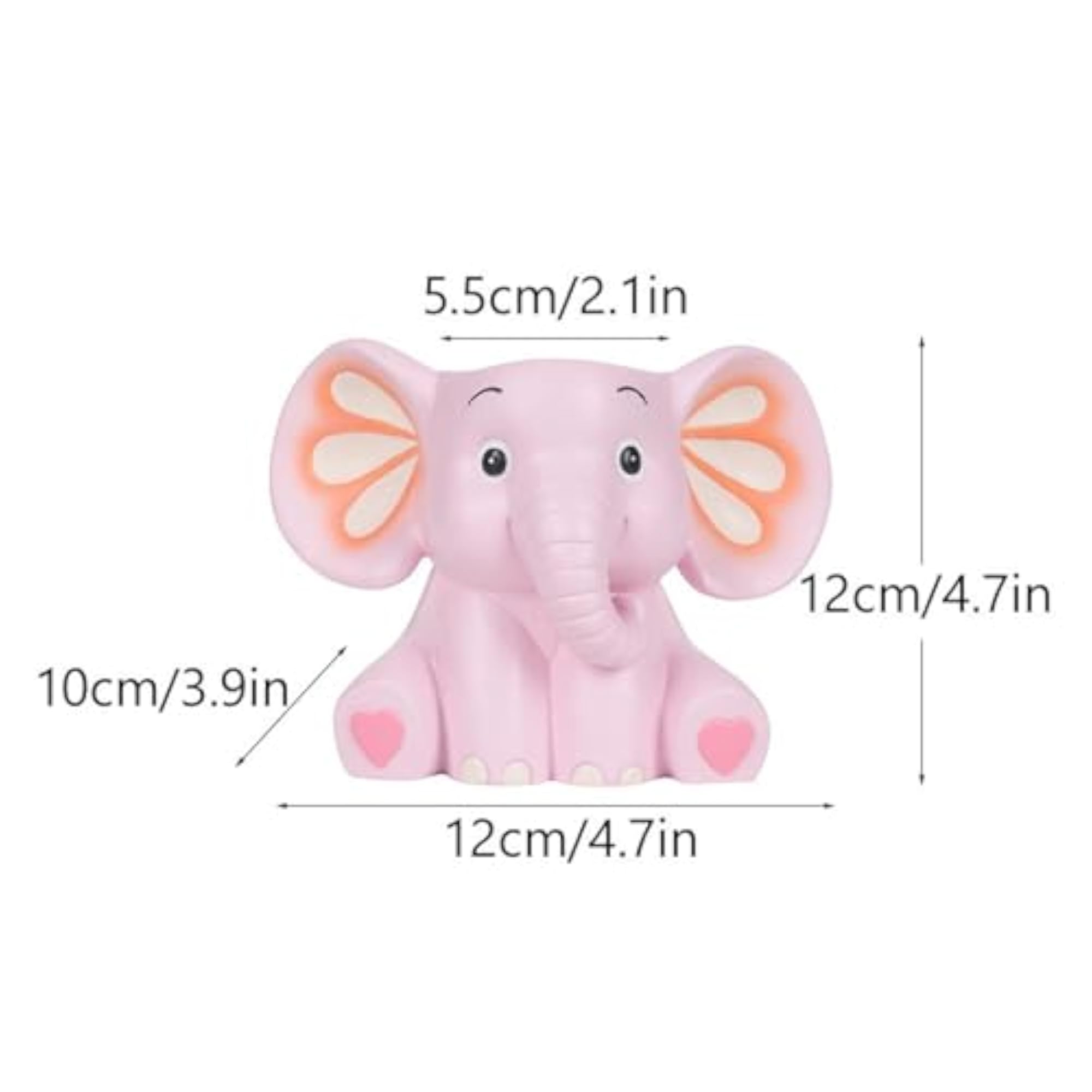 Cute Elephant Pen Holder Decoration for Makeup Brushes