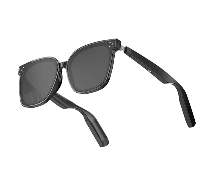 Smart Sunglasses Bluetooth Glasses for Men Women, Audio Glasses with Speakers, UV400 Protection, Voice Assistant, Remote Shooting, Magnetic Charging, Smart Audio Eyewear for Gaming Meeting-image-45