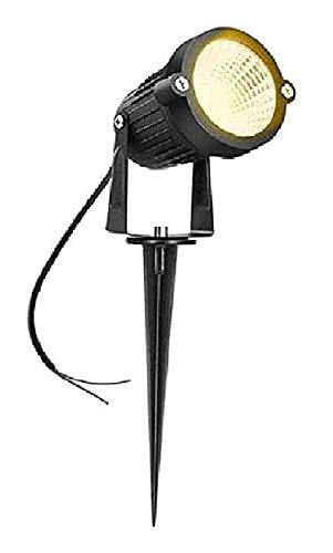 10 W Light Color Cool White 6500K Aluminum Body IP65 | Black/Grey Body LED Outdoor Garden Spot and Landscape Spike Light | COB LED Lawn-image-24