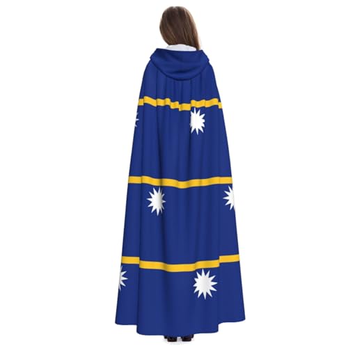 Cape à capuche médiévale Nauru pour carnaval et soirées déguisées - 5