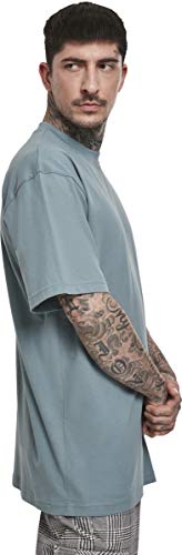 Urban Classics TB006-Tall tee, Camiseta Hombre, Azul (Dusty Blue), XL Grande Extra Alto