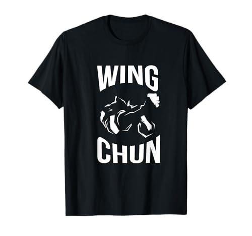 T-shirt Wing Chun, Preto, S