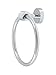 Deltana BBS2008-26 SoBe Towel Ring in Polished Chrome