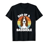 Photo Gallery dad of a basshole basset lover basset hound dog father & dad maglietta Photo Gallery dad of a basshole basset lover basset hound dog father & dad maglietta