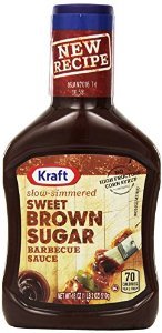 Kraft, BBQ Sauces, 17.5oz Bottle (Pack of 3) (Choose Flavor Below) (Sweet Brown Sugar)