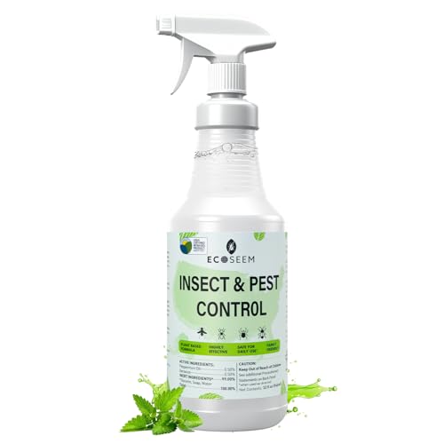 Peppermint Oil Spray for Bugs, 32 Oz Insect & Pest Control Spray ...