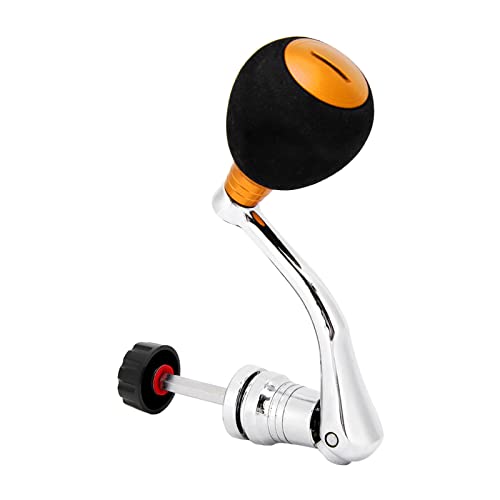 Fishing Reel Handle Replacement, Black Plastic Fishing Reel Handle, Reel Handle Replacement, Power Handle Baitcasting Reel for Fishing Reel(4000 5000 6000-Gold) by Yosoo Health Gear - Used condition - US$6.79